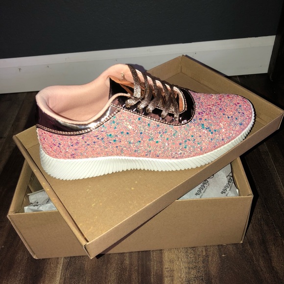 Shoes Womens Glitter Tennis Shoes Poshmark